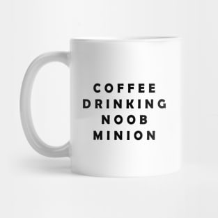 CoffeeDrinkingNoob Minion Mug Mug
